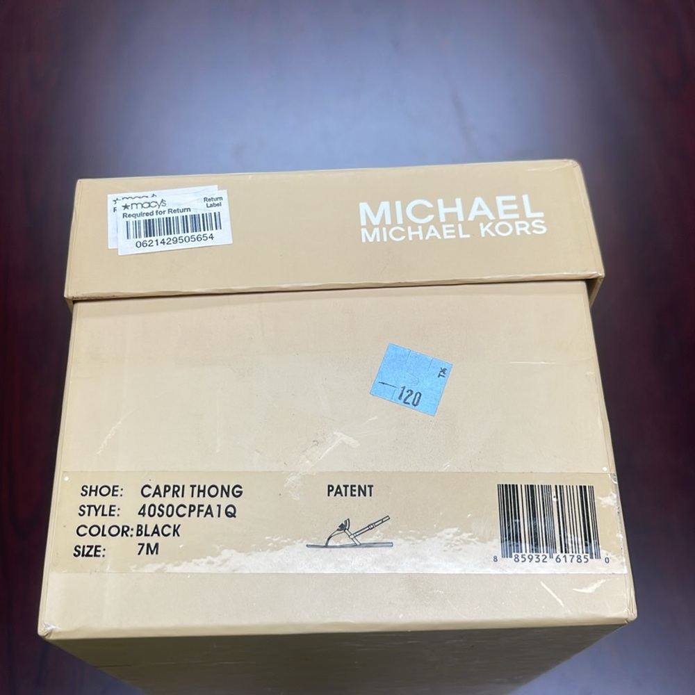 NIB Mchael Kors Capri Thong Sandals/Shoes - Picture 5 of 5